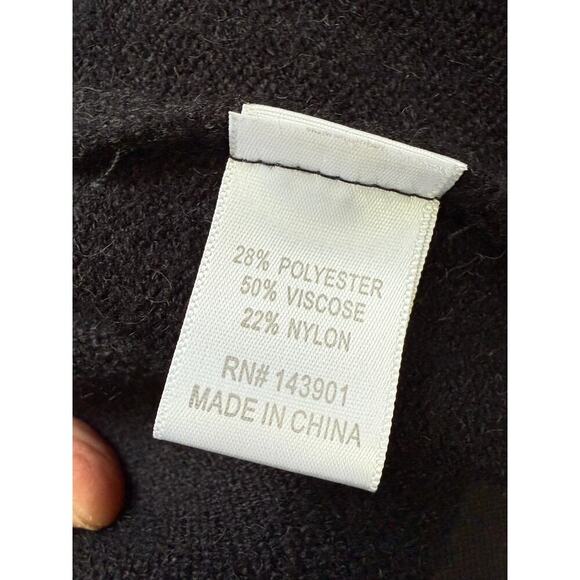 Cocoa & Carmen open duster Cardigan 
fabric fringe detail. On cuffs, pocket s/m - Picture 5 of 8